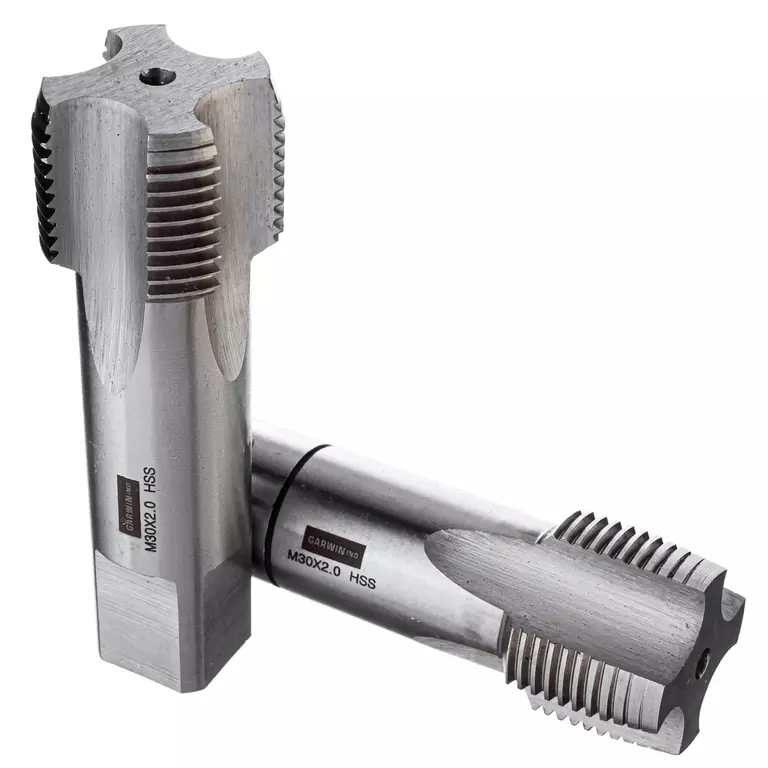 GARWIN GM-TF300200 Метчики ручные M30х2, HSS-G, DIN 2181, 6H, комплект из 2 шт.