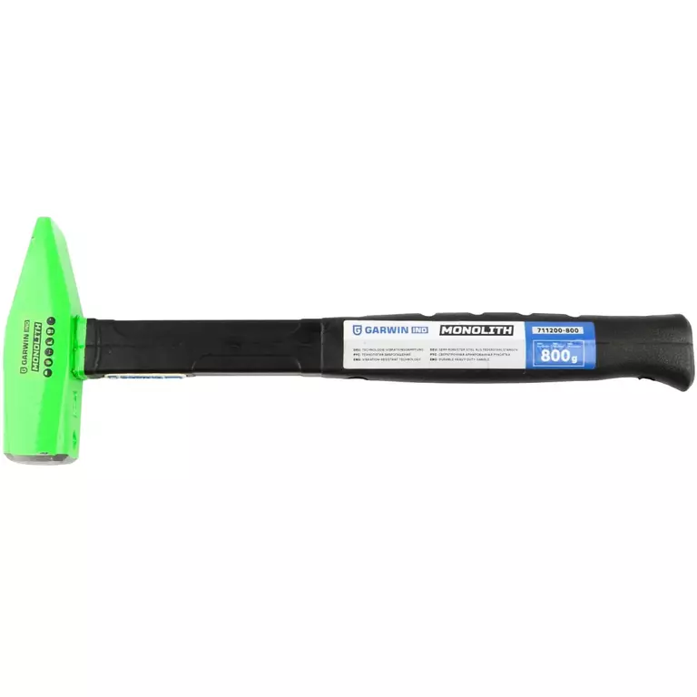 GARWIN 711200-800 Молоток Garwin MONOLITH, обрезиненная рукоятка, 800 г GARWIN 711200-800 Молоток Garwin MONOLITH, обрезиненная рукоятка, 800 г