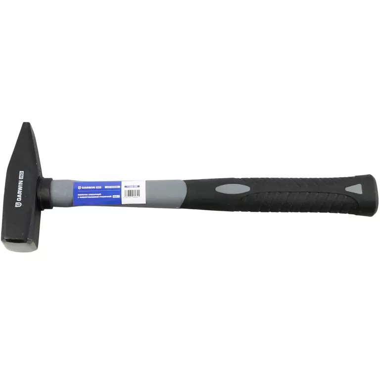 GARWIN GHT-HF0600 Молоток слесарный с фибергласовой рукояткой, 600 г