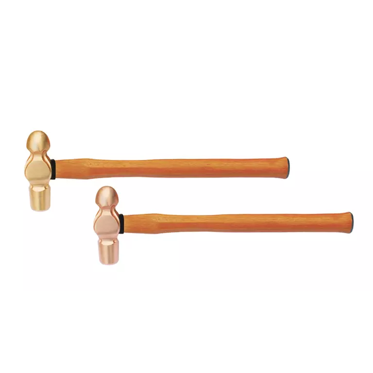 GARWIN GSS-WGA0340 Молоток с закругленным бойком искробезопасный 340гр., ручка из дерева гиккори