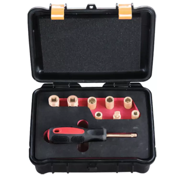 GARWIN GSS-ST09 Набор головок искробезопасных 1/4” 9пр.