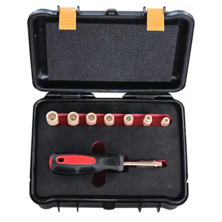 GARWIN GSS-ST08 Набор головок искробезопасных 1/4” 8пр.