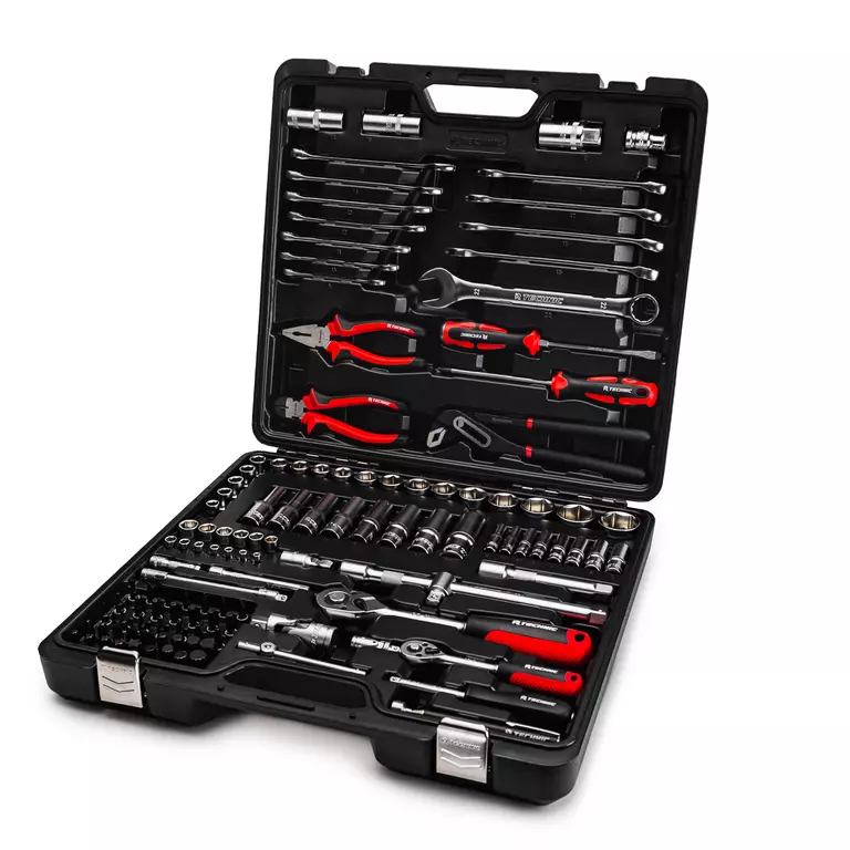 Набор ручных инструментов TECHNIC 121 предмет 1/2", 1/4"