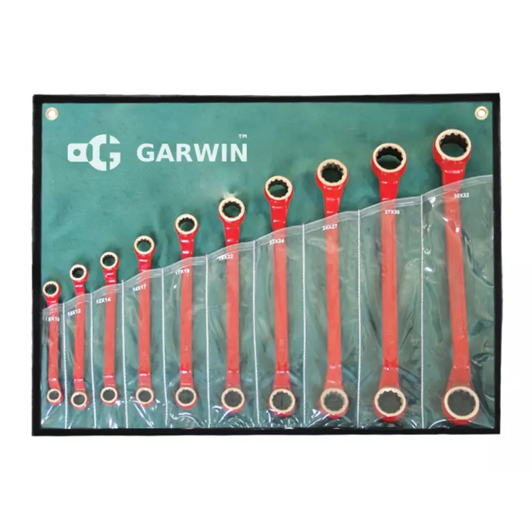 GARWIN GSK-0310 Набор ключей накидных искробезопасных 8х10-30х32 мм, 10пр.