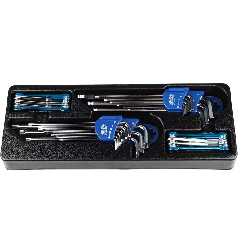 Licota ACK-384008 Набор шестигранных и Torx ключей 4 комплекта в ложементе