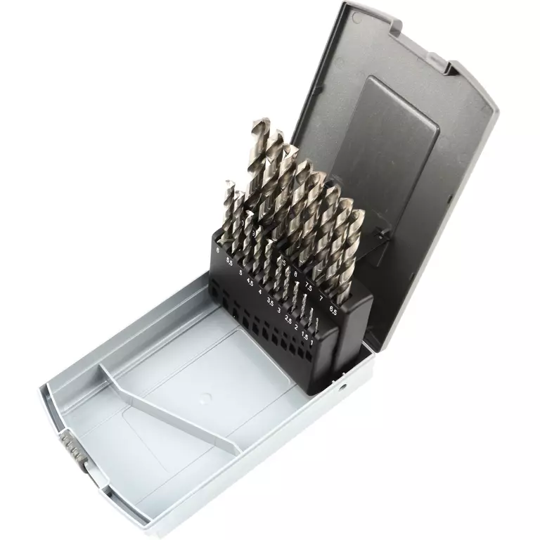 GARWIN GM-BS19 Набор сверл 1.0-10.0 х 0,5 мм 19пр. HSS-G Spiralbohrer (Metall)