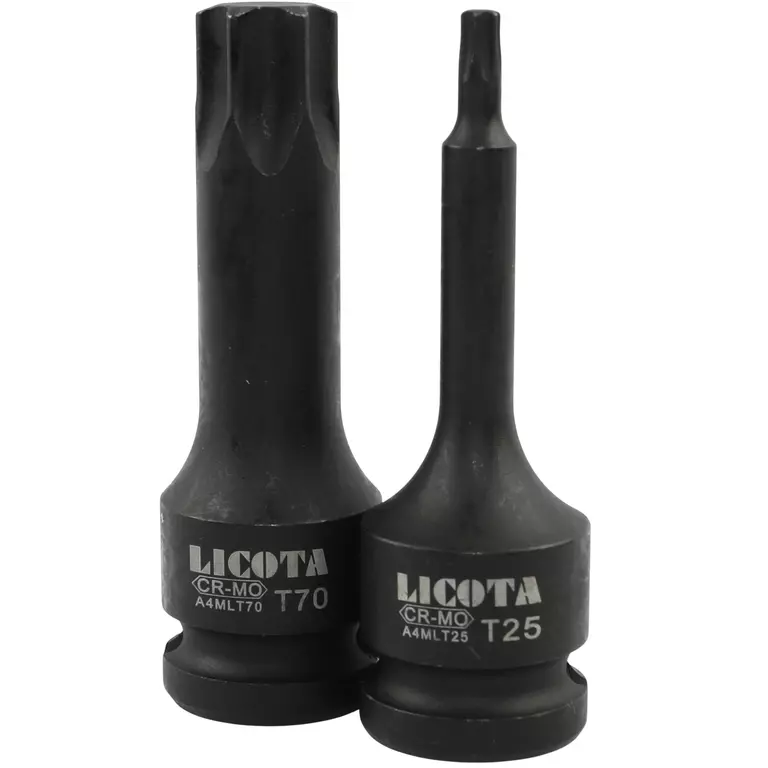 Licota ACK-B3013 Набор ударных головок 1/2": 6 гр., торкс, 17 пр., в ложементе-кейсе