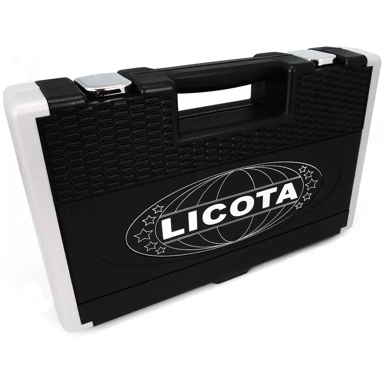 Licota ALK-0007P Набор торцевых головок 3/8" 12гр. 37пр. 6-24 мм spline