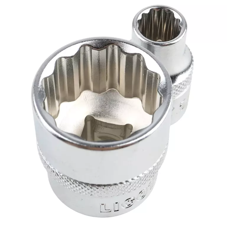 Licota TBS-22004 Набор торцевых головок 3/8" 12 гр. 5/16"-13/16" 9пр. на линейке