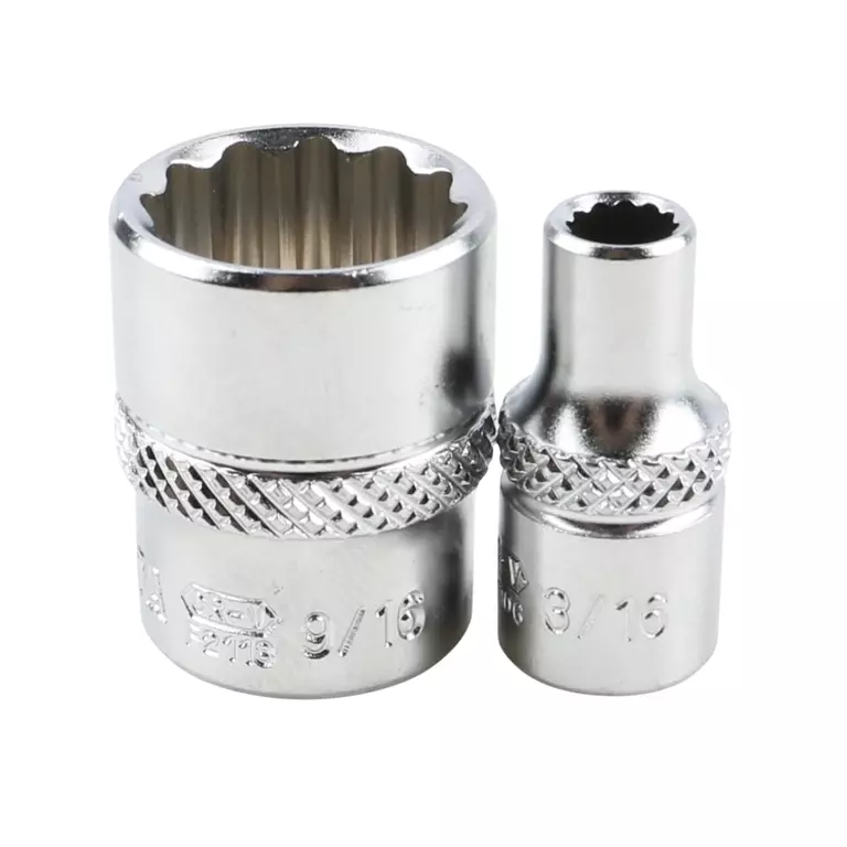 Licota TBS-22002 Набор торцевых головок 1/4" 12 гр. 3/16"-9/16" 10пр. на линейке
