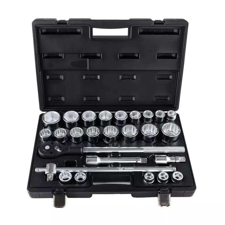 Licota ASK-10061 Набор торцевых головок 3/4" дюйм. и метр. 26пр. 3/4"-2", 19-50 мм