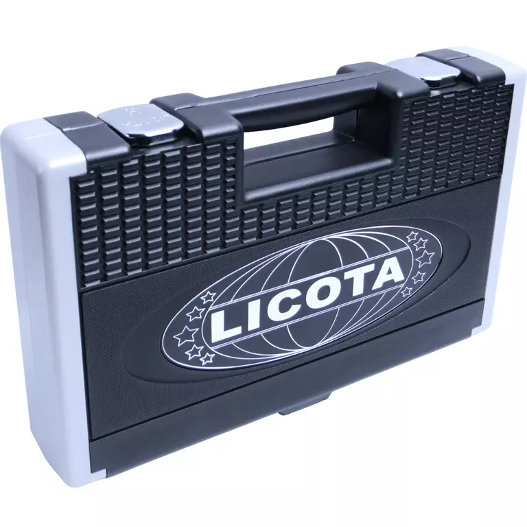 Licota ALK-0007 Набор торцевых головок 3/8" 6гр. 37пр. 6-24 мм super lock