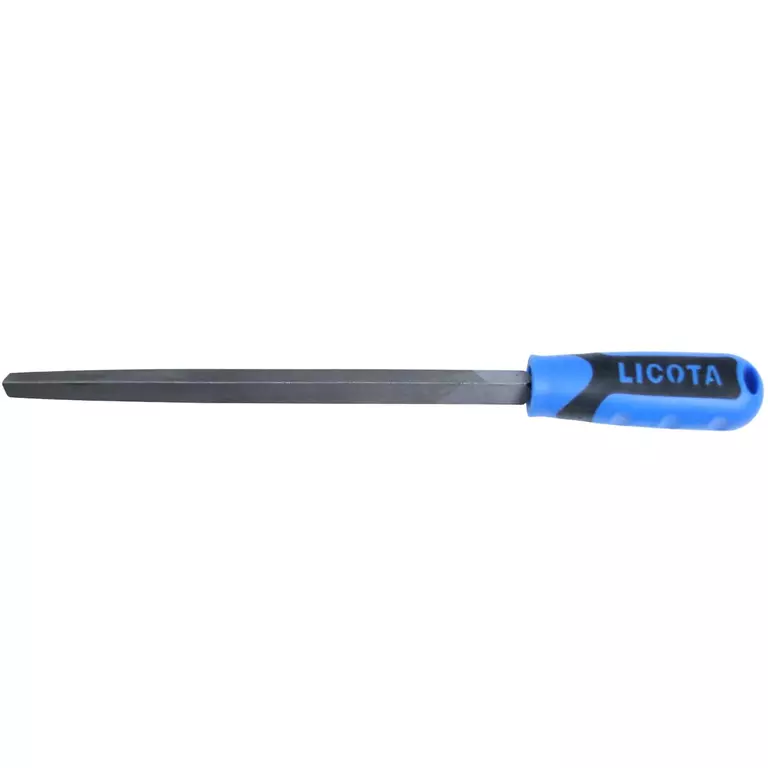 Licota RFD308 Напильник треугольный бархатный №3, 200 мм, с рукояткой Licota RFD308 Напильник треугольный бархатный №3, 200 мм, с рукояткой