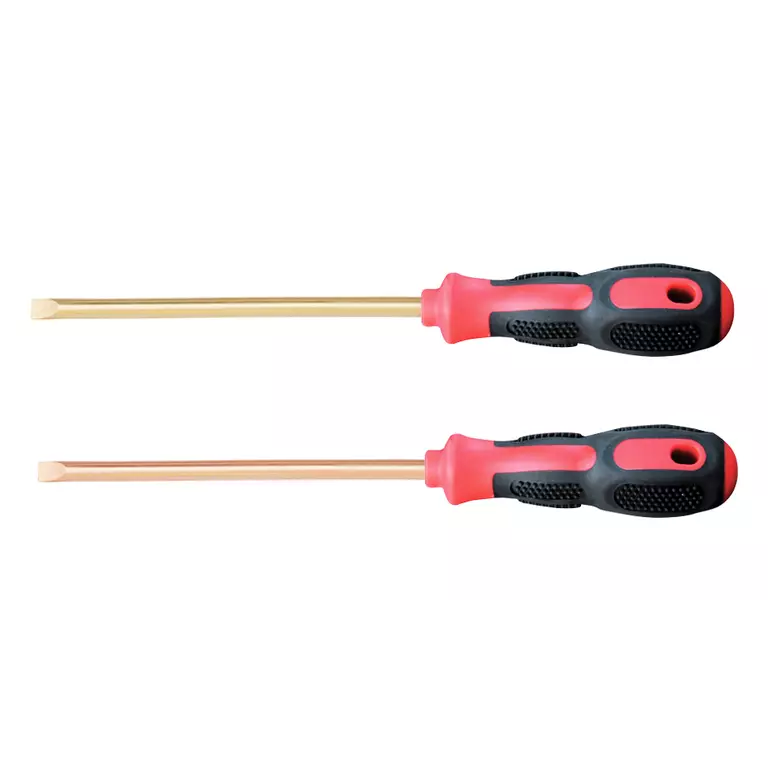 GARWIN GSX-CA10 Отвертка электрика шлицевая c двухкомпонентной ручкой искробезопасная SL10х200 мм