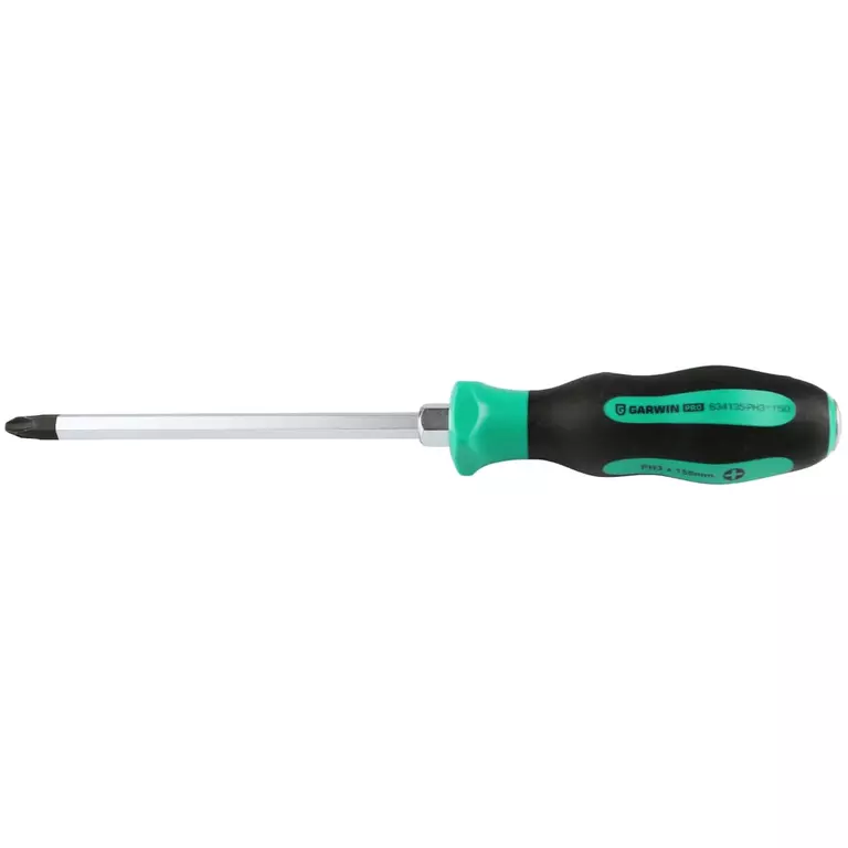 GARWIN 634135-PH3*150 Отвертка усиленная цельнометаллическая PH3, 150 мм