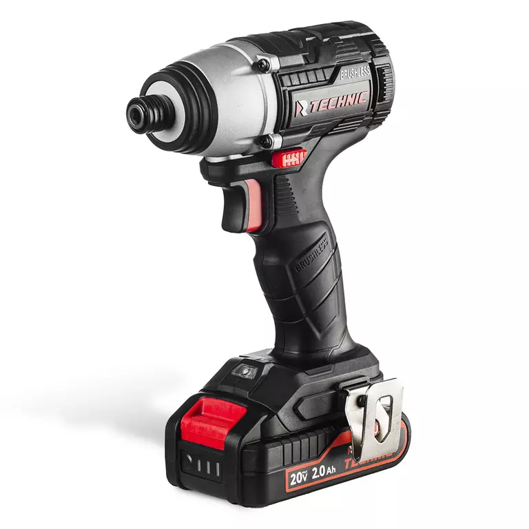 Винтоверт ударный аккумуляторный RUNTEC TECHNIC 1/4", 20В, 2*2Ач, 150Нм