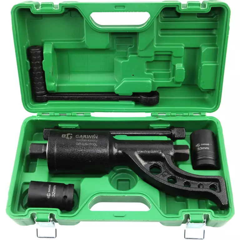 GARWIN GR-LS4800L Гайковерт ручной с механическим редуктором, 310 мм, 1:69, 4800 Нм, головки 32, 33 мм