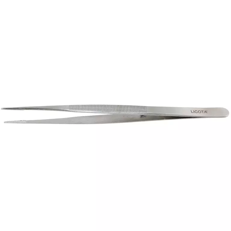 Licota AET-7115 Пинцет прямой, рифленый 160 мм