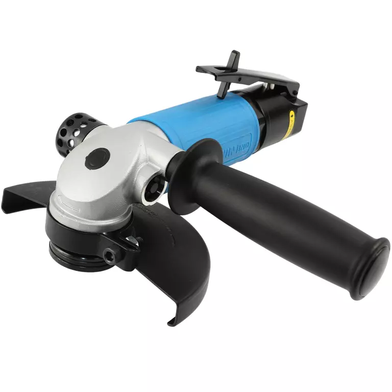 GARWIN INDUSTRIAL 803017-12-10 Пневматическая углошлифовальная машинка c рычажным включателем, 125 мм, 12000 об/мин., 1,2 л.с., промышленная.