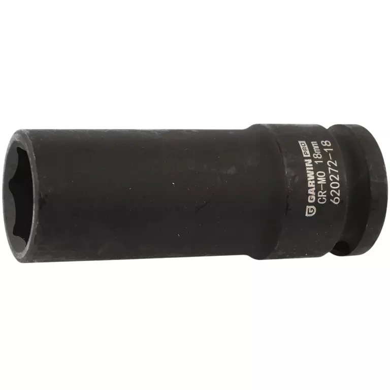 GARWIN PRO 620272-18 Головка торцевая ударная глубокая 1/2, 6 гр., 18 мм