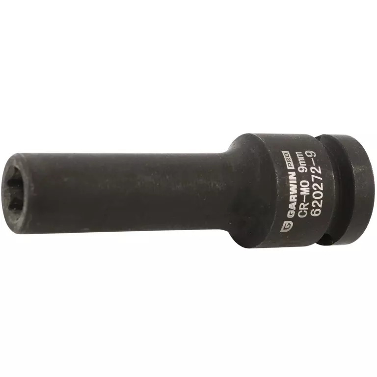Головка торцевая ударная глубокая 1/2", 6 гр., 9 мм