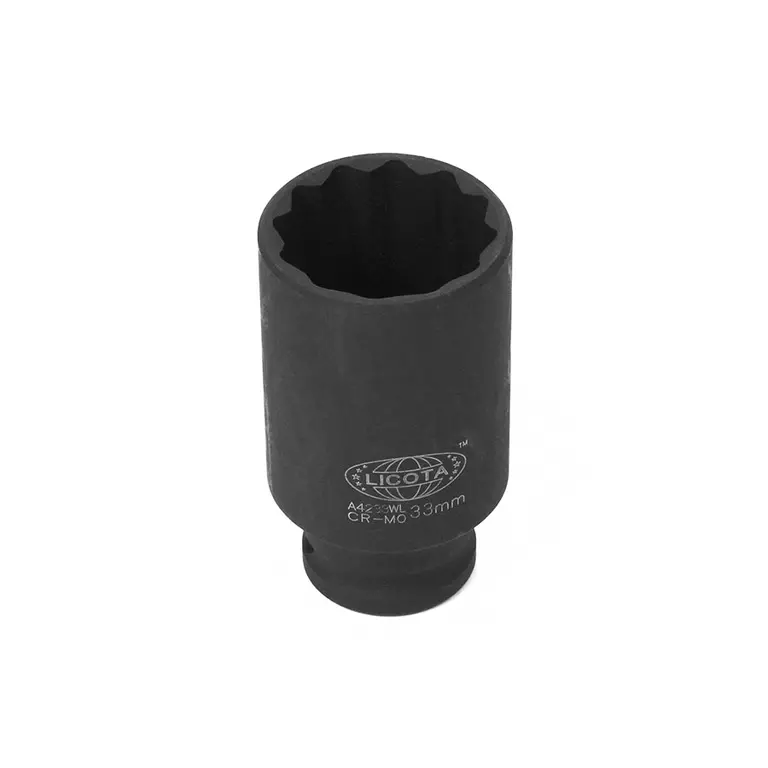 Licota A4233WL Головка торцевая ударная глубокая 1/2" 12 гр. 33 мм