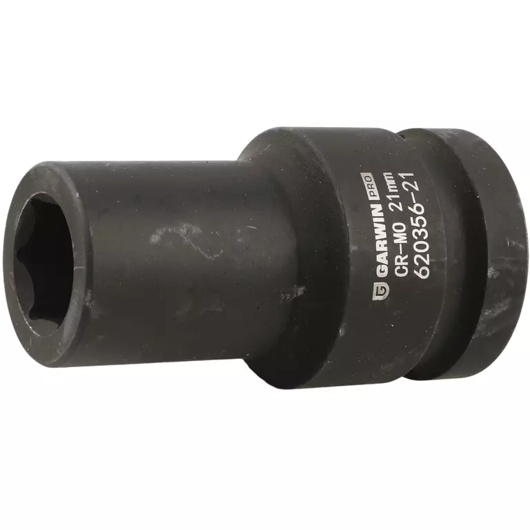 GARWIN PRO 620356-21 Головка торцевая ударная глубокая 1", 6 гр., 21 мм