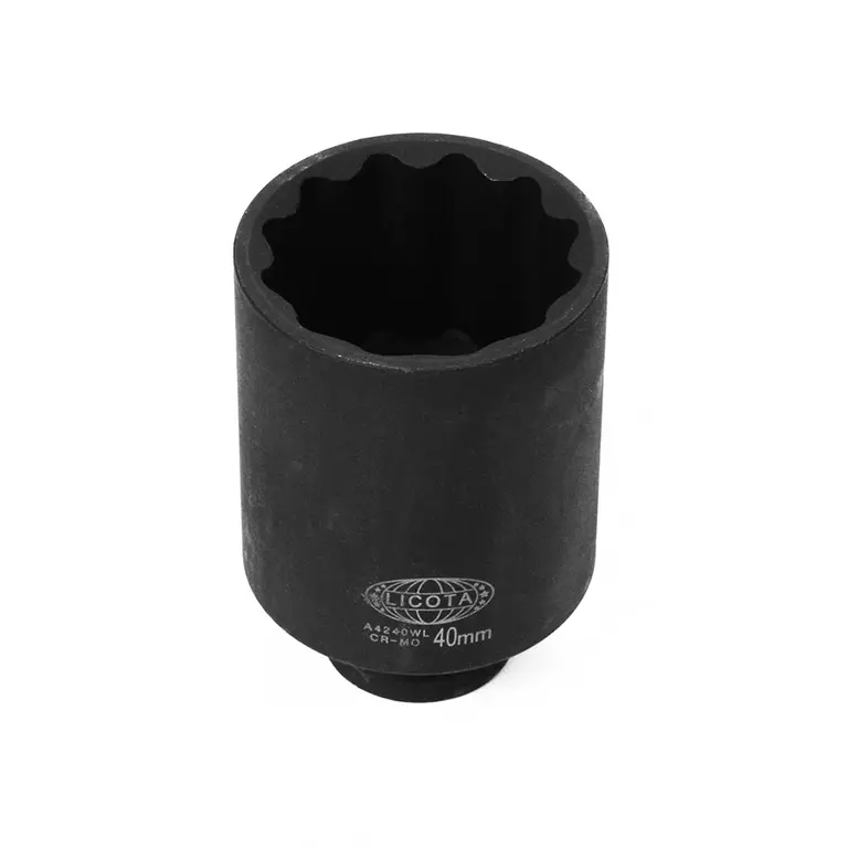 Licota A4240WL Головка торцевая ударная глубокая 1/2" 12 гр. 40 мм