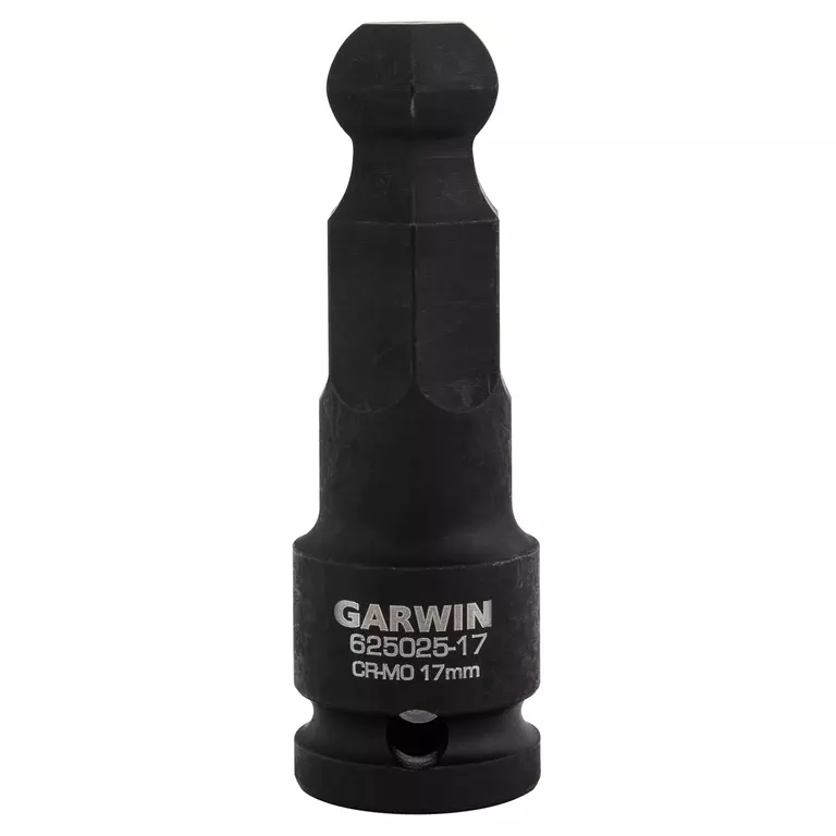 GARWIN 625025-17 Головка торцевая ударная HEX с шаром 1/2" 17 мм