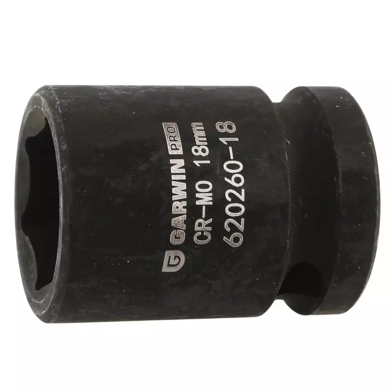 GARWIN PRO 620260-18 Головка торцевая ударная 1/2", 6 гр., 18 мм
