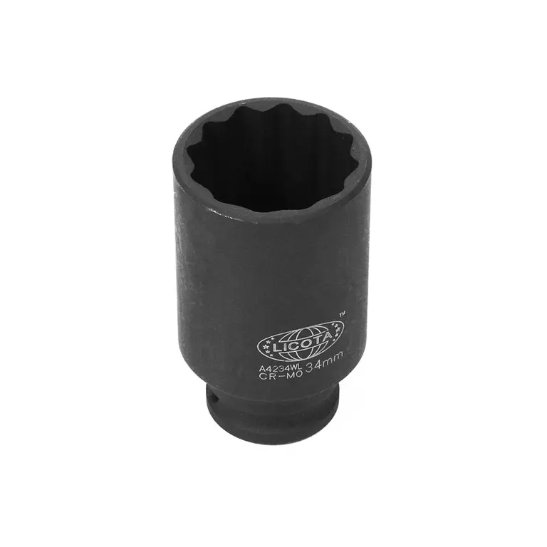 Licota A4234WL Головка торцевая ударная глубокая 1/2" 12 гр. 34 мм