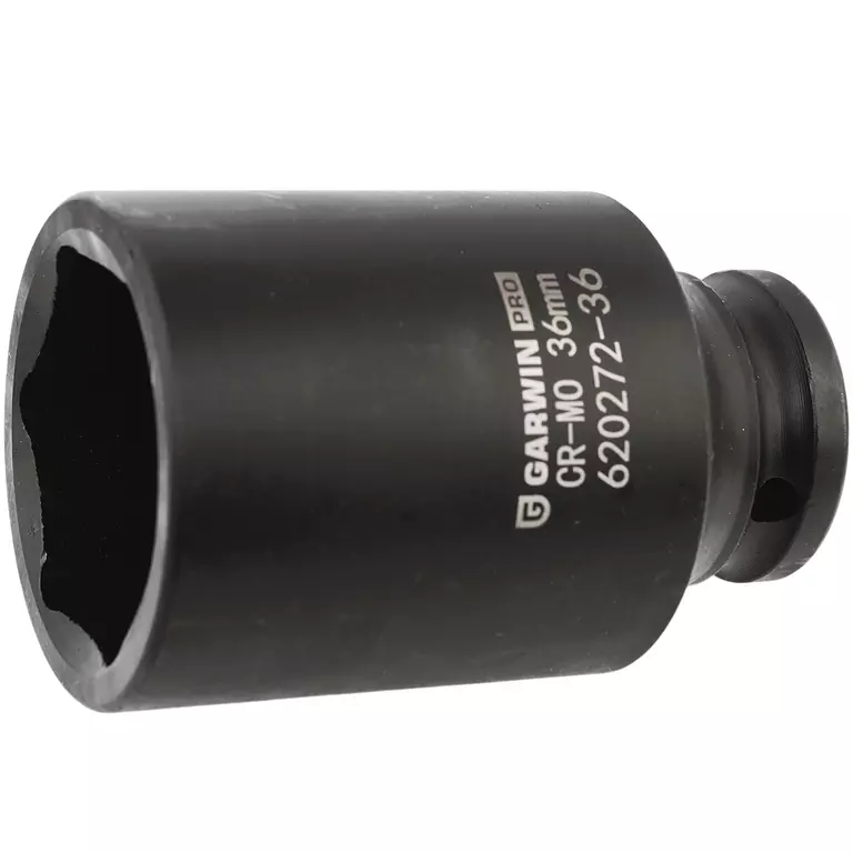 GARWIN PRO 620272-36 Головка торцевая ударная глубокая 1/2, 6 гр., 36 мм