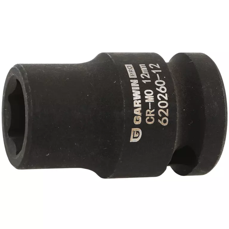 GARWIN PRO 620260-12 Головка торцевая ударная 1/2", 6 гр., 12 мм