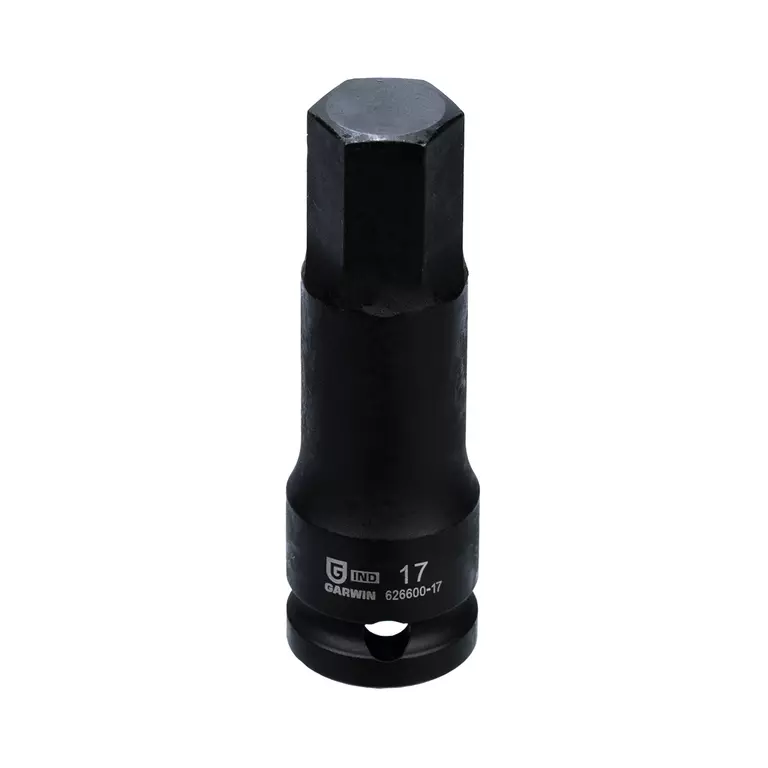 Головка торцевая ударная HEX 1/2" 17 мм L=78 мм