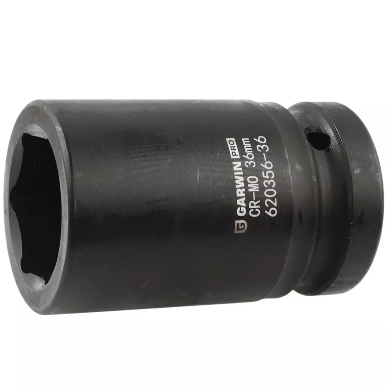 GARWIN PRO 620356-36 Головка торцевая ударная глубокая 1", 6 гр., 36 мм