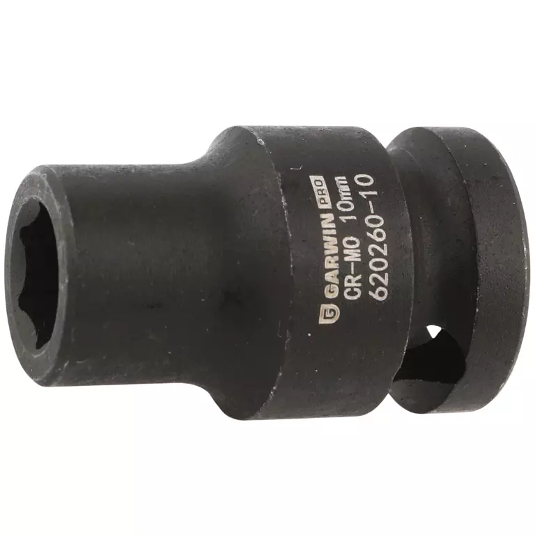 GARWIN PRO 620260-10 Головка торцевая ударная 1/2", 6 гр., 10 мм