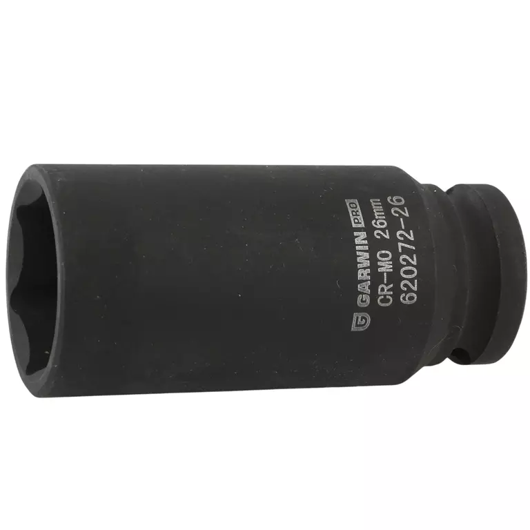 Головка торцевая ударная глубокая 1/2", 6 гр., 26 мм