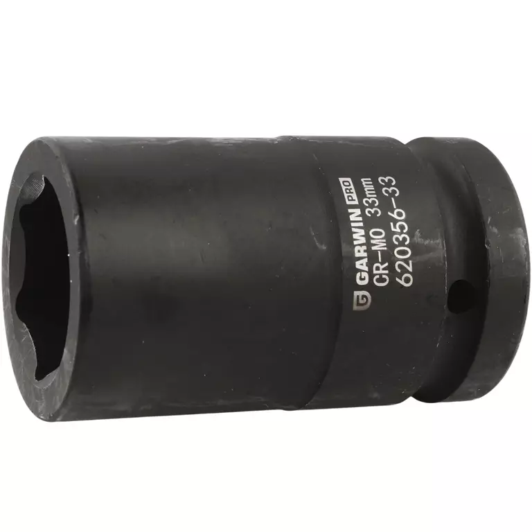GARWIN PRO 620356-33 Головка торцевая ударная глубокая 1", 6 гр., 33 мм
