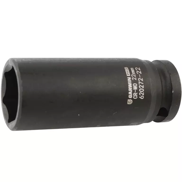 GARWIN PRO 620272-22 Головка торцевая ударная глубокая 1/2, 6 гр., 22 мм