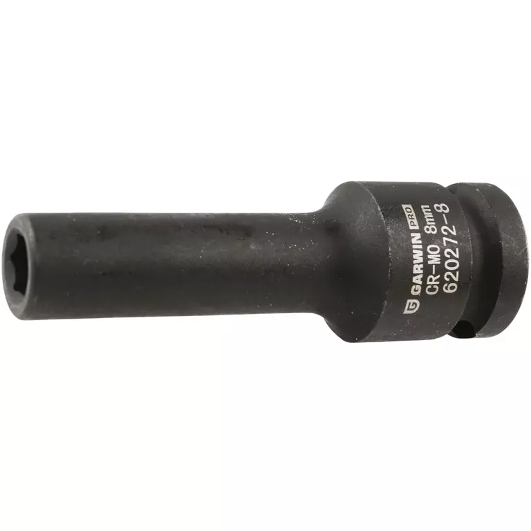 Головка торцевая ударная глубокая 1/2", 6 гр., 8 мм