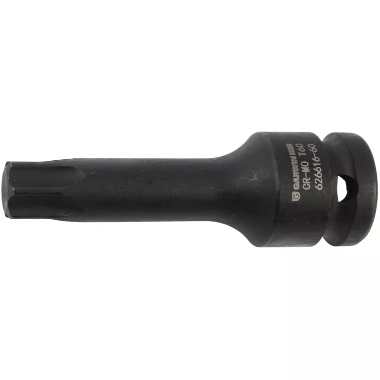 Головка, 1/2, T60, торцевая, TORX, ударная, 78 мм Головка, 1/2, T60, торцевая, TORX, ударная, 78 мм