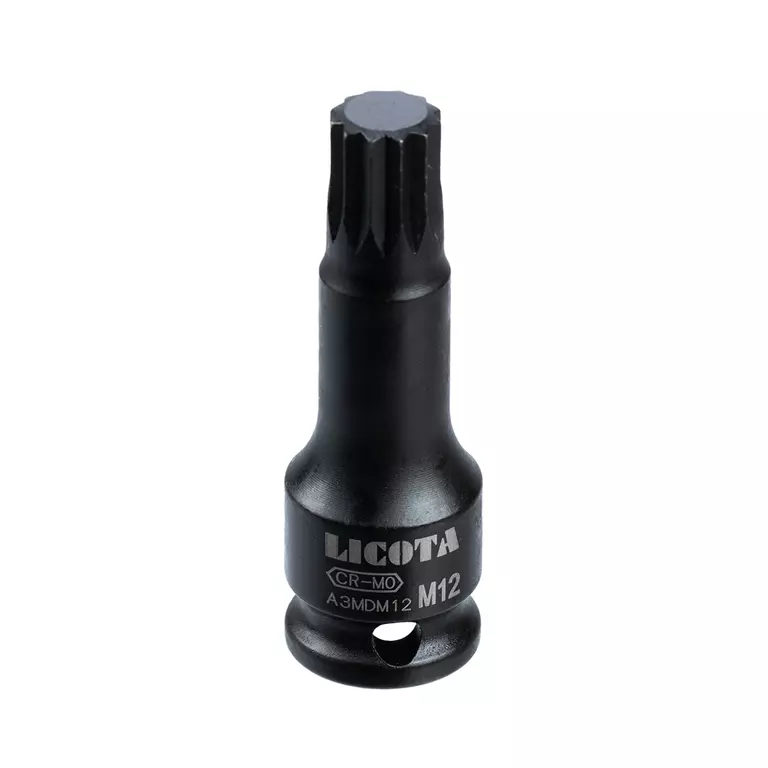Головка торцевая ударная 3/8" 60 мм spline M12