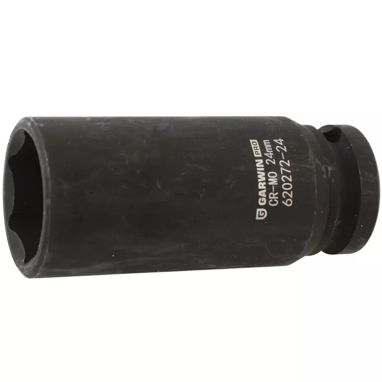GARWIN PRO 620272-24 Головка торцевая ударная глубокая 1/2", 6 гр., 24 мм