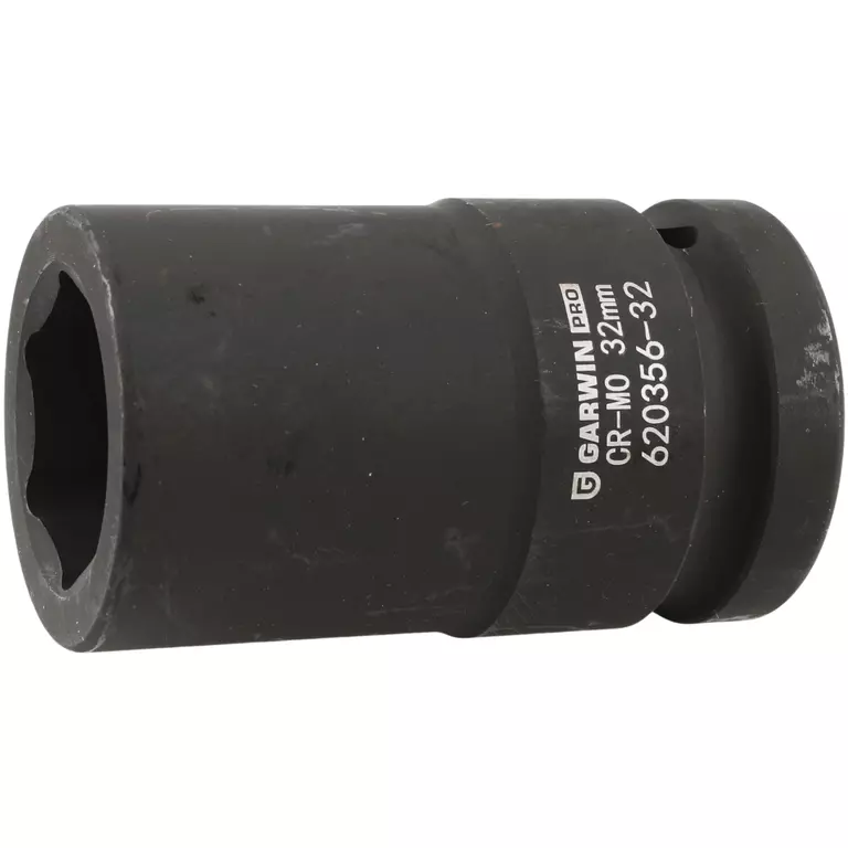 GARWIN PRO 620356-32 Головка торцевая ударная глубокая 1", 6 гр., 32 мм