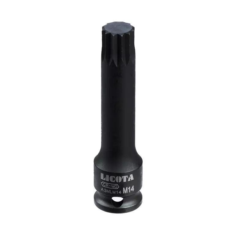 Головка торцевая ударная 3/8" 78 мм spline M14