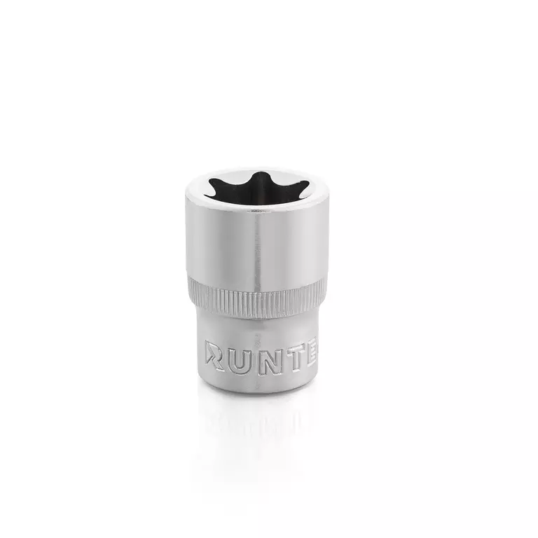 Головка торцевая CrV, E-профиль, 1/2", E24