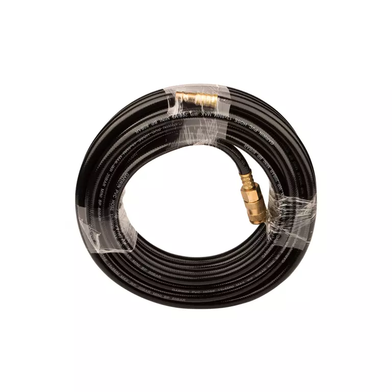 Шланг ПВХ (PVC) 8*13, 10 м, черный, БРС в комплекте