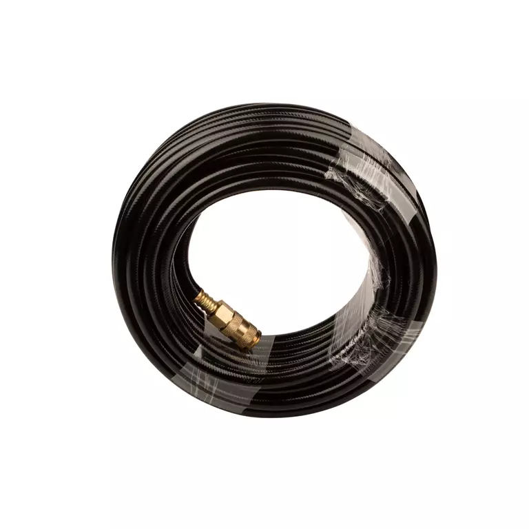 Шланг ПВХ (PVC) 8*13, 15 м, черный, БРС в комплекте