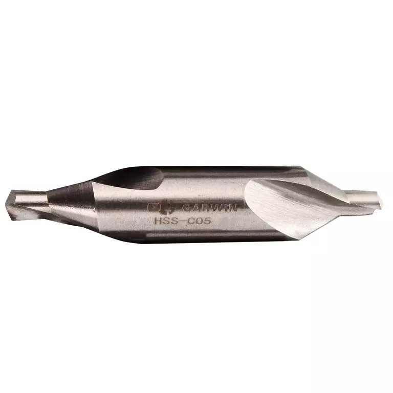 GARWIN 102217-2,5 Сверло центровочное 2,5 мм, DIN 333, HSS-Co5, форма A, 120°, тип UNI
