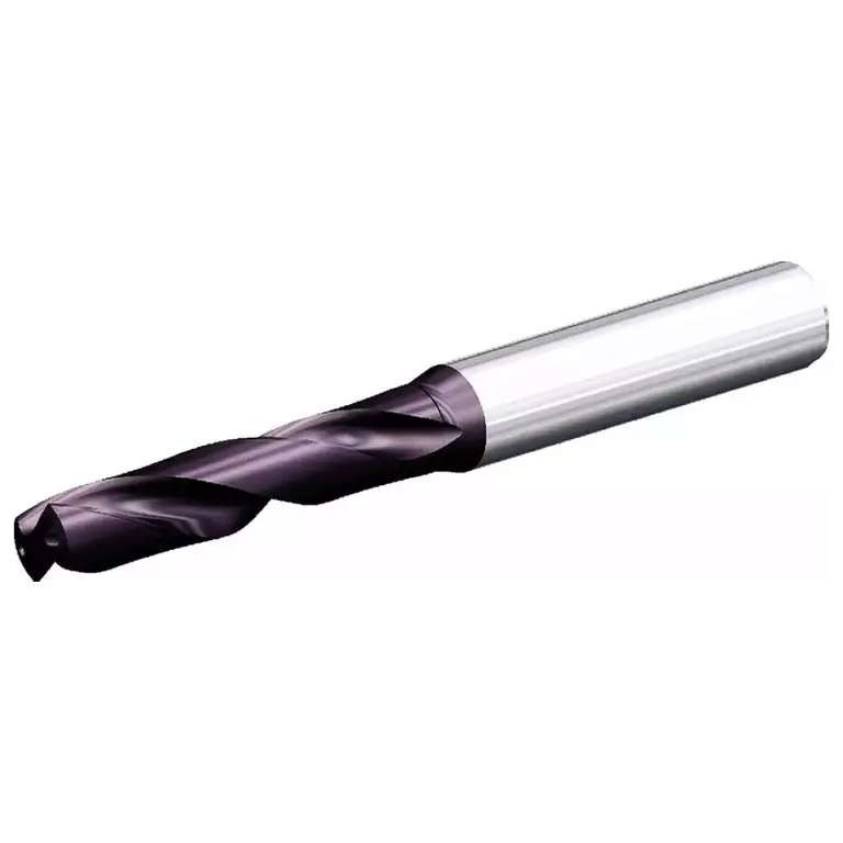 Сверло спиральное твердосплавное 15,7 мм с внутренним подводом СОЖ, 5хD, угол при вершине 140, HA, DIN 6537 L